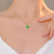 New Double-Sided Clover Necklace for Women Multiple Ways to Wear Original Niche Design Light Luxury Clavicle Chain Factory Direct Sales