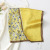 2022 Spring New Satin Japanese and Korean Sweet Silk Scarf Female 70cm Stewardess Scarf Small Flower Printed Small Square Scarf Set