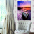 Sea View Smooth Sailing Corridor Decoration Oil Painting Mountains and Rivers Background Painting Simple Style Living Room Mural Bedroom Sofa Hanging Painting