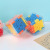 Solid Color 3D Three-Dimensional Maze 4.4cm Walking Beads Crossing Intelligence Maze Children's Educational Toys Stall