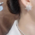 Tiktok Same Super Flash Zircon Flower Earrings Exquisite and Versatile Dignified Goddess Trending Earrings Factory Direct Sales Wholesale