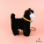 Children's Pull-Cord Switch Plush Animal Toy Doggy Cat Electric Decoration Can Call and Shake Head and Walk Gift