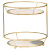 Nordic Ins Double-Layer Bathroom Room Cosmetics Storage Rack Tray Dressing Table Skin Care Products Finishing Box Storage Rack