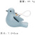 Tiktok Same Style Peace Dove Pigeon Keychain Pendant Stretch Flying Wings Factory First-Hand Supply E-Commerce Foreign Trade