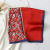 2022 Spring New Satin Japanese and Korean Sweet Silk Scarf Female 70cm Stewardess Scarf Small Flower Printed Small Square Scarf Set