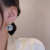 Vintage Earrings Diamond-Embedded Niche Unique High-Grade Socialite Flower Palace Style Earrings Personalized Earrings