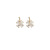 Light Luxury Clover Earrings Female Niche Zircon Earrings 2022 New Elegant Personality High-Grade Flower Earrings