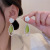 French Retro Green Opal Stone Ear Studs Elegant Pearl Camellia Rose Water Drop Earrings Female Flower Ear Rings