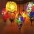 Retro Romantic Ethnic Style Cafe Hotel Homestay Bar Xinjiang Restaurant Turkish Handmade Glass Chandelier