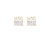 Needle Light Luxury Minority Geometric Flower Earrings Advanced Design All-Matching Graceful Zircon Ear Studs Earrings