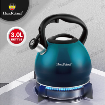 Hausroland3l Large Capacity Stainless Steel Whistling Kettle Household Gas Induction Cooker Universal Color Mixed