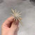 Korean Style Simple Eight Awn Star Alloy Rhinestone Edge Clip Trending Girl Side Clip All-Matching Graceful Hairpin Headdress Top Clip