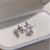 Plating] Korean Simple Bracelet Crystal XINGX 2022 New High-Grade Light Luxury Forefinger Ring Environmental Protection
