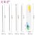 Stainless Steel Acne Needle Four-Piece Electroplating Colorful Rose Gold Pimple Needle Blackhead Squeezing Tool Manufacturer