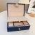 Storage Box Necklace Earrings Stud Earrings/Bracelets Ring Jewelry Box Light Luxury Advanced Multi-Layer Box Wholesale