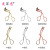 Segmented Eyelash Curler Rose Gold Partial Eyelash Curler Magnet Aid Mini Partial Magnetic Clip