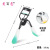 A4 Carbon Steel Eyelash Curler Double Color Curler False Eyelash Aid Beauty Tools Yangjiang Factory Wholesale