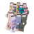 Women's Winter Wholesale New Brushed Thickened Multi-Color with Velvet Lining Room Socks Warm Confinement Socks with Non-Binding Top Ski Socks