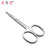 Manufacturer Packaging 2.0 Stainless Steel round Head Vibrissac Scissors Small Scissors Trimming Nose Hair Makeup Eyebrow Blade Beauty Tools