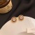 French Retro Flower Pearl Stud Earrings 2022 New Trendy Minority Design Earrings Elegant High-Grade Earrings