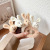 Super Cute Rabbit Plush Hair Ring Hair Rope Bear Hair Accessories Girl Baby Hair Band Head Rope Headdress Female