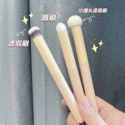New Small Steamed Bun Concealer Brush Makeup Brush Brush Suit Makeup Brush Powder Brush Eyeshadow Brush Set Beauty Tools Wholesale