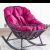 Recliner Stainless Steel Recliner Rattan Deck Chair Leisure Recliner New Recliner Trendy Recliner Rattan Chair