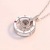 Languages, I Love You, You Have Heart Love Heart Projection Hollow out 100 Kinds of Memory Necklace Female Manufacturers