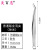 Jinyu Tweezer Flowering Grafting Beauty Tools Dolphin Tweezer Straight Clip Curved Clip Straight Tweezers Curved Tweezers Grafting Eyelash Manufacturer