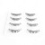 False Eyelashes Four-Pair Set Sharpening Soft Slim Five-Pair Set Nude Makeup Pointed Tail Style Eyelash Wholesale