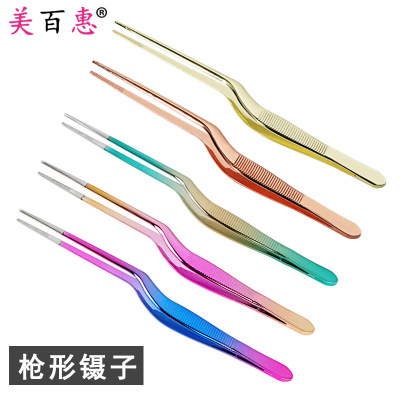 Ear Pick Clip Tweezers Baby Nose Shit Navel Shit Clip Baby Children Ear Cleaning Ear Shit Clip Thickened Ear Cleaning Tools