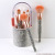 New High-End 8-Piece Barrel Diamond-Embedded Makeup Brush Set with Rhinestones Eye Shadow Brush Powder Brush Beauty Tools Wholesale
