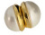 Tiktok Magnetic Pearl Ear Clip Full-Jeweled Stud Earrings Summer New Non-Pierced Earrings Magnet Pearl Ear Studs
