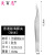 Jinyu Tweezer Flowering Grafting Beauty Tools Dolphin Tweezer Straight Clip Curved Clip Straight Tweezers Curved Tweezers Grafting Eyelash Manufacturer