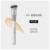 New Product Best-Selling White 270 Concealer Brush Soft Fur 170 Powder Foundation Brush Bullet Lip Brush 370 Wooden Handle Cangzhou Makeup