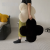 Nordic Instagram Style Three-Dimensional Geometric Shaped Art Cat Plush Soft Pillow Five-Color Flower Bed & Breakfast Backrest Cushion