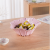 Wholesale Customizable Fruit Snack Decoration Imitation Porcelain Fruit Plate European Beige Living Room Dining Room