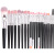 Xinyan 20 Makeup Brushes Set Double-Headed Eye Makeup Brush Eye Shadow Brush Beauty Tool Brush Factory Delivery