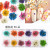Japanese Style Nail Beauty Dried Flower Ornament Camphire Stickers 12 Color Star Narcissus Five Petal Flower Natural Real Flower DIY Decoration
