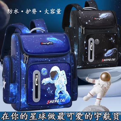 One Piece Dropshipping 2022 New Student 1-6 Grade Burden Reduction Portable Backpack Schoolbag