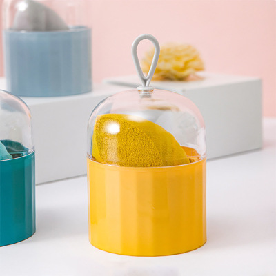 Box New Creative Cosmetic Egg Storage Box Powder Puff Anti-Mildew Storage Rack Drying Bracket Beauty Tools