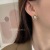 French Retro Flower Pearl Stud Earrings 2022 New Trendy Minority Design Earrings Elegant High-Grade Earrings
