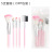 Portable Models PVC Small Five Makeup Brushes Set Blush Brush Eye Shadow Brush Beauty Tools Cosmetic Brush Wholesale
