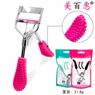 Pink Carbon Steel Bitstock Eyelash Curler Bags Plastic Handle Aid Eyelash Curling Beauty Tools Manufacturer