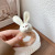 Super Cute Rabbit Plush Hair Ring Hair Rope Bear Hair Accessories Girl Baby Hair Band Head Rope Headdress Female