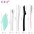 Stainless Steel Women's Beauty Eye-Brow Knife Portable Single Beauty Eyebrow Razors Eyebrows Trimmer Hair Trimmer Pieces