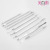 Stainless Steel Acne Needle Set Beauty Stick Acne Needle Blackhead 7-Piece Set Pimple Needle Tools Leather Suit