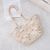 Trendy Women's Bags Hollow Design Colorful Polka Dot Handbag Crossbody Vegetable Basket Cotton String Bags Wholesale