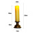 LED Electronic Pole Candle with Stand Base Swing Tears Candle Smokeless Simulation Plastic Candlestick Spring Festival Home Buddha Worshiping Lamp
