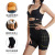 High Waist Body Shaping Breasted Zipper Abdominal Pants Corset Waist-Slimming Bodybuilding Butt-Lift Underwear Fake Butt Plump Hip Body-Hugging Pants